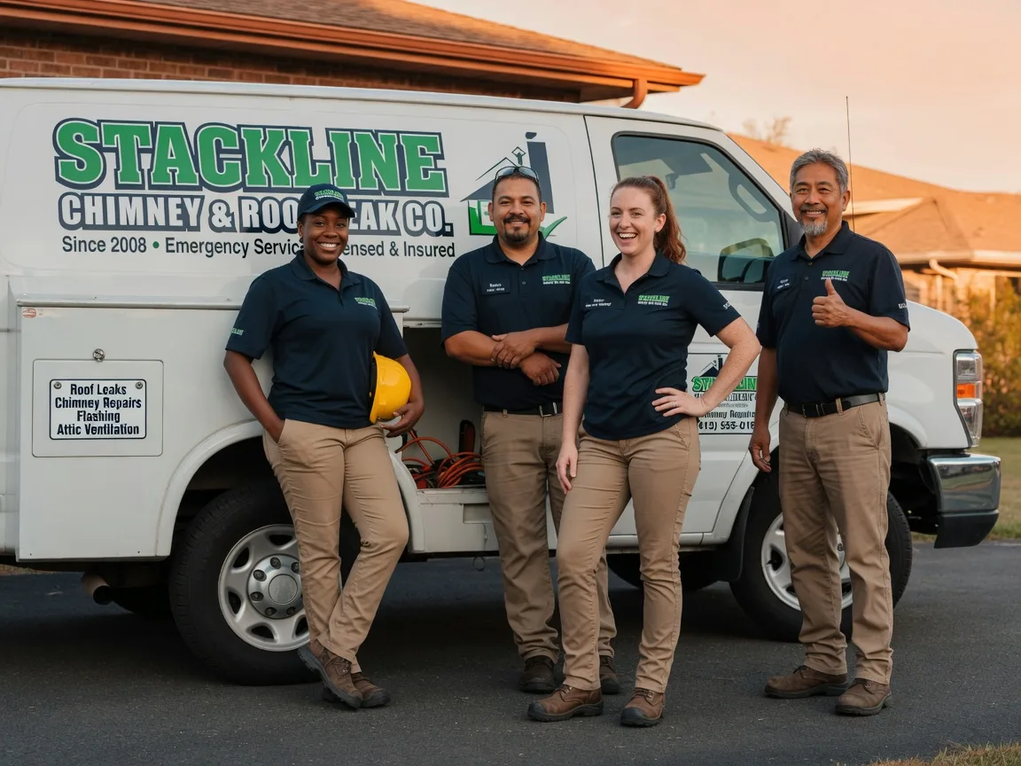 Chimney flashing repair company in Hoisington, KS